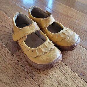 Livie & Luca Yellow Mary Jane Dress Shoes